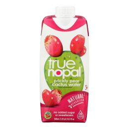 True Nopal Cactus Water - Prickly Pear - Case of 12 - 16.9 fl oz