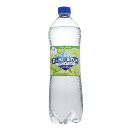 Ice Mountain - Sparkling Water - Zesty Lime - Case of 12 - 33.8 fl oz.