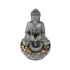 11.1inches Meditation Buddha Water Fountain Relaxing Decor for Home Office