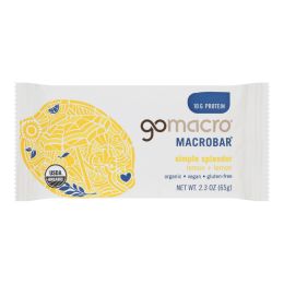 Gomacro - Bars Lemon Protein - Case of 12-2.3 OZ