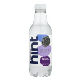 Hint Blackberry Water - Blackberry - Case of 12 - 16 Fl oz.