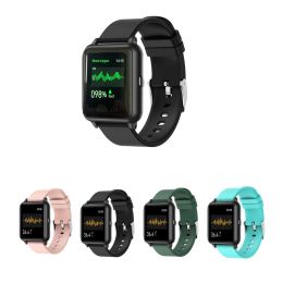 OXITEMP Smart Watch With Live Oximeter, Thermometer And Pulse Monitor With Activity Tracker (Color: PINK)