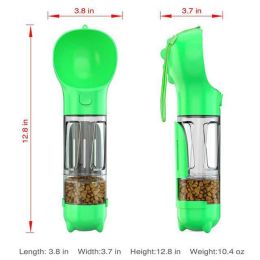 Dog Water Bottle (Color: Green)