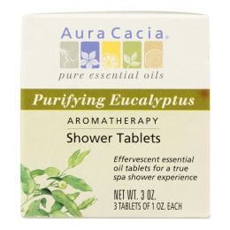 Aura Cacia - Purifying Aromatherapy Shower Tablets Eucalyptus - 3 Tablets (SKU: 414367)