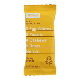 RxBar - Protein Bar - Maple Sea Salt - Case of 12 - 1.83 oz. (SKU: 1886597)