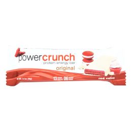 Power Crunch Protein Energy Bar Red Velvet - Case of 12 - 1.4 OZ (SKU: 1887736)