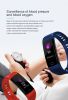 Color Screen Smart Bracelet With Heart Rate Blood Pressure Bluetooth Smart Watch Pedometer Smart Wristband