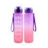 32OZ Space Cup 1000ml Plastic Water Bottle Cycling Sports Water Cup Wholesale Convenient Walking Drinking Bottle LOGO